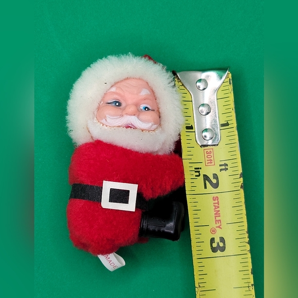 Vintage Santa Claus Clip On Tree Hugger Pincher Christmas Ornaments - Picture 5 of 9